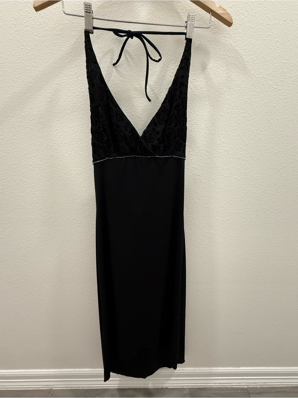 Y2K Byer Too Halter Top Asymmetrical Dress